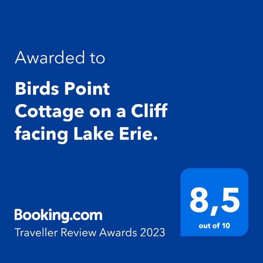 Birds Point Cottage On A Cliff Facing Lake Erie. Wheatley Zewnętrze zdjęcie